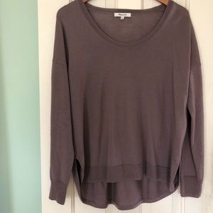 Madewell merino wool sweater in fig Size S